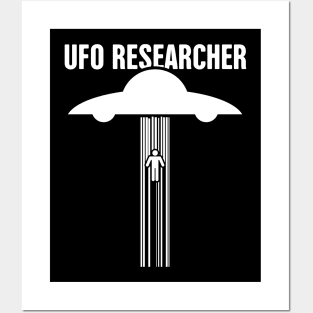 UFO Researcher | Alien Abduction Posters and Art